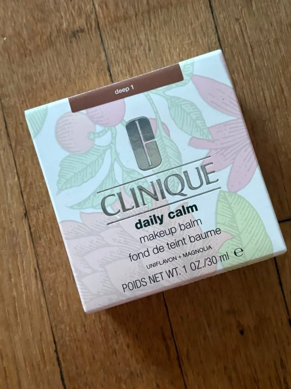 Clinique Daily Calm Makeup Balm Foundation Shade Deep 1